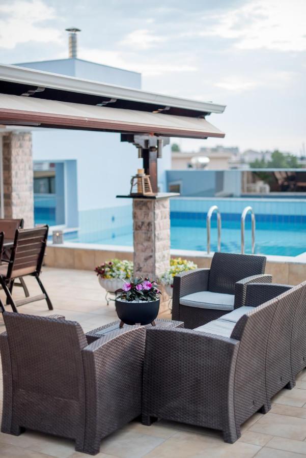 Luxury Penthouse With Private Pool Apartment Preveza Ngoại thất bức ảnh